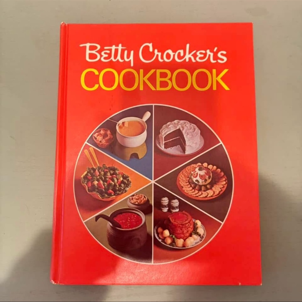Betty Crocker's Cookbook in Red